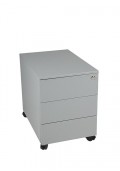 Rolblok 3 laden 55 x 40 x 60 in de kleur Grijs, Zwart, Aluminium of Wit|VDB Kantoortotaal