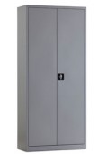 Draaideurkast/Ordnerkast/Archiefkast 180 Aluminium hoog inclusief 4 legborden|VDB Kantoortotaal