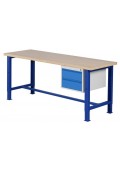 Werkbank hoogte instelbaar 200 cm breed|VDB Kantoortoaal