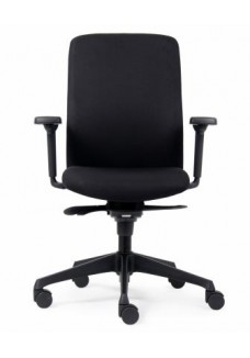 Bureaustoel Vigo van euroseats NEN EN 1335 zwart.inclusief 4D armleggers|VDB Kantoortotaal.