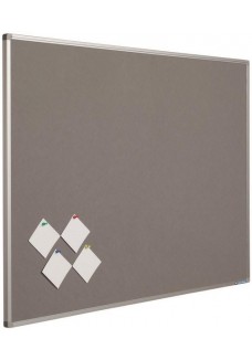 prikbord budget grijs 120 x 90