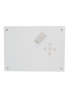 Glasbord glass2 wit 60 x 90