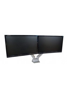 Monitorarm Devon dubbel zwart