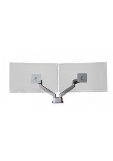 Monitorarm Devon dubbel zilver
