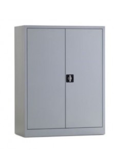 Draaideurkast 100 cm hoog aluminium|VDB Kantoortotaal