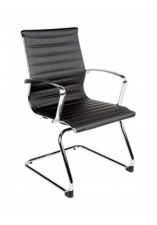 Top-Seating Vergaderstoel Marseille V semi leder|VDB Kantoortotaal