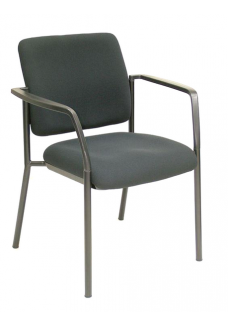 Vergaderstoel rimini zwart zwart