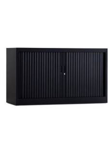 roldeurkast 120-70 cm zwart