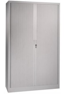 Roldeurkast/Archiefkast  Grijs 1950 x 1200 x 450 incl 4 legborden| VDB Kantoortotaal