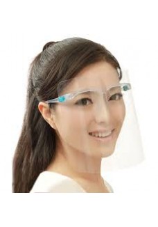 Shield with Glasses plastic. (Beschermingsmasker)|VDB Kantoortotaal