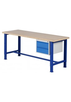 Werkbank hoogte instelbaar 200 cm breed|VDB Kantoortoaal