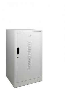 Zadelkast SSC klein 103 cm hoog x 60 cm breed x 60 cm diep, incl. 1 legbord en 1 zadeldrager|VDB Kantoortotaal