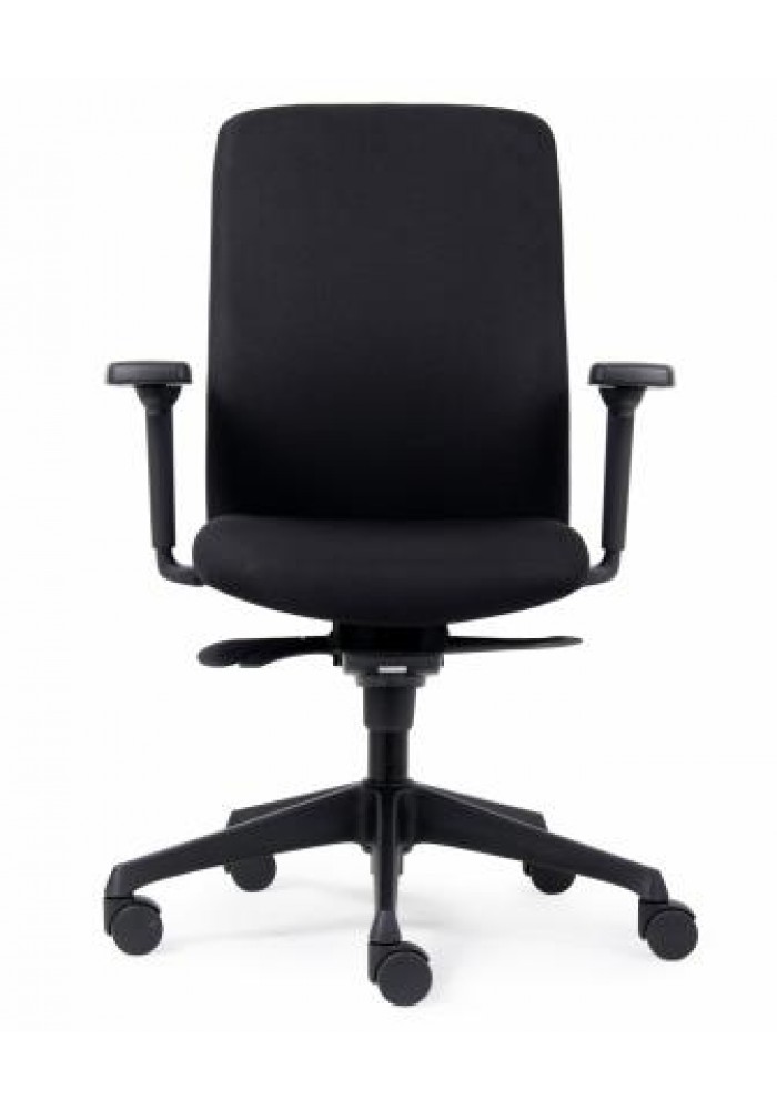 Bureaustoel Vigo van euroseats NEN EN 1335 zwart.inclusief 4D armleggers|VDB Kantoortotaal.