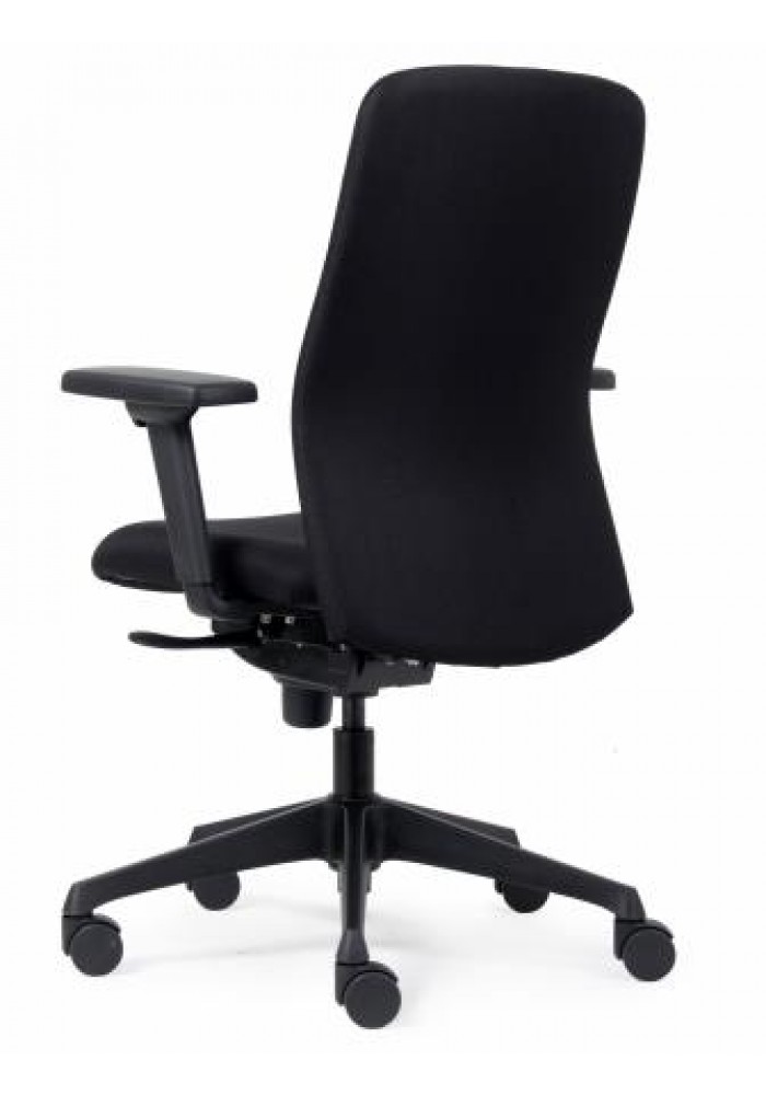 Bureaustoel Vigo van euroseats NEN EN 1335 zwart.inclusief 4D armleggers|VDB Kantoortotaal.