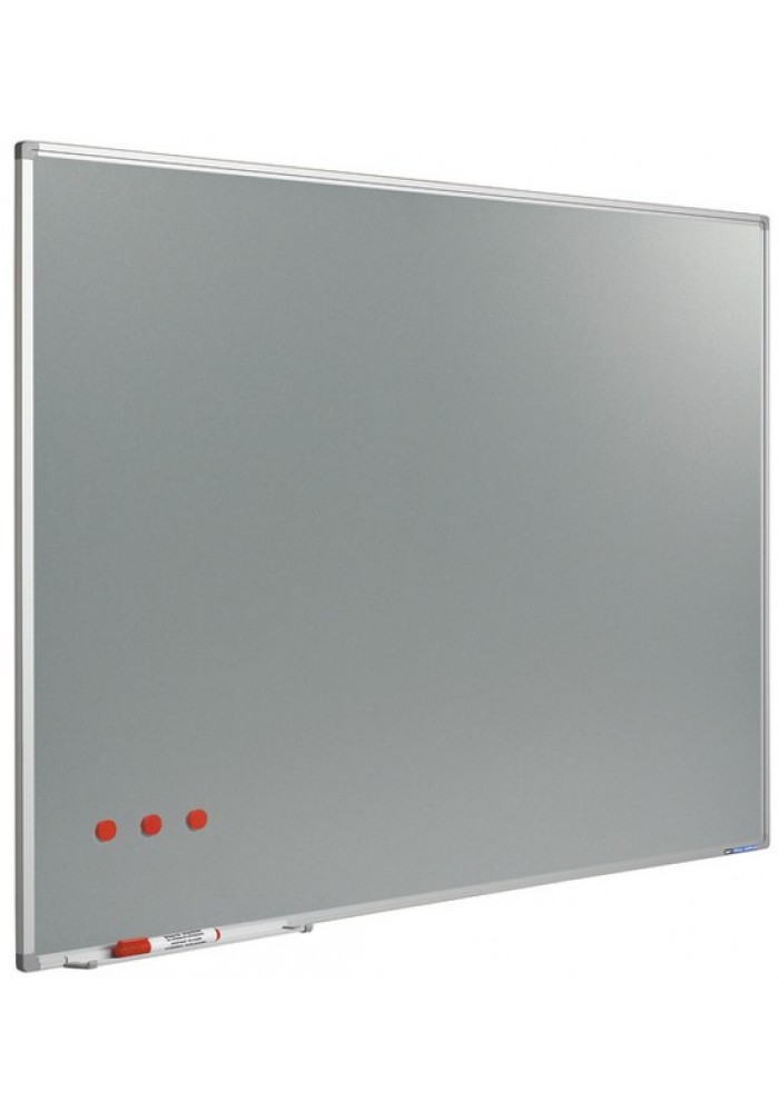 Softline metallic silverboard 100 x 200 cm