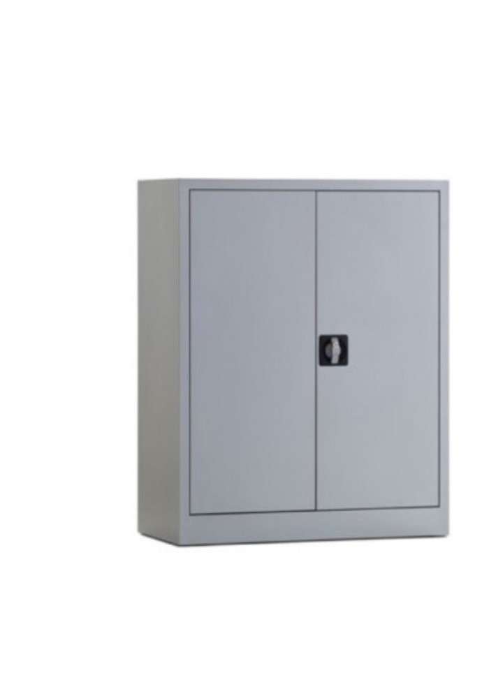 Draaideurkast/Ordnerkast/Archiefkast 120 aluminium hoog inclusief 2 legborden|VDB Kantoortotaal
