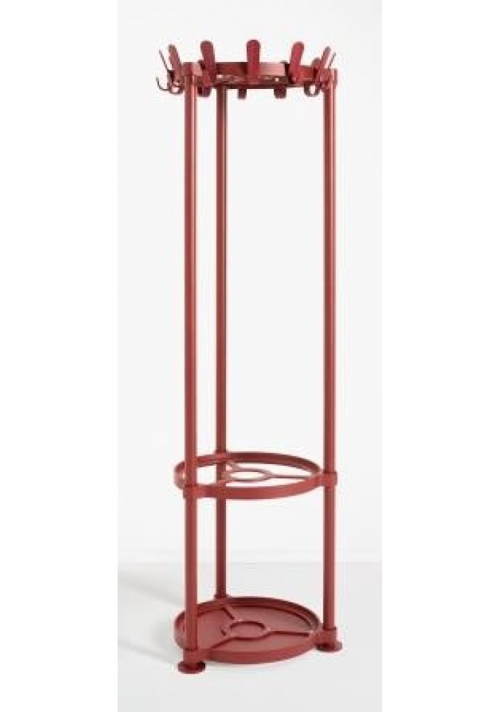 Kapstok Krok Round rood