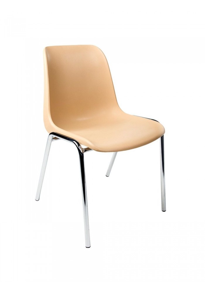 Kantinestoel Helene Beige|VDB Kantoortotaal