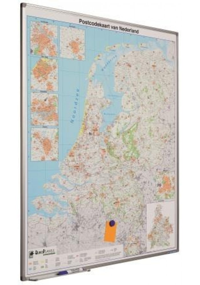 landkaart softline postcode NL Smit-visual|VDB Kantoortotaal