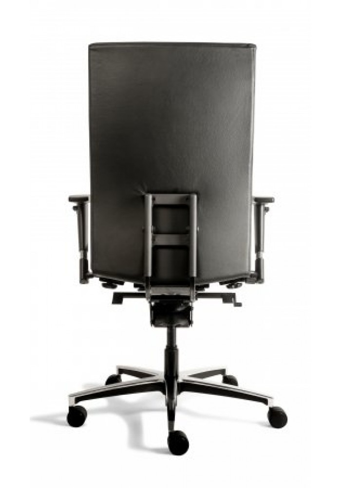 Bureaustoel Manager XL, in stof Oasis Zwart Norm (N)EN 1335|VDB Kantoortotaal