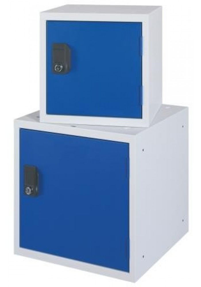 Cube locker blauw grijs 40