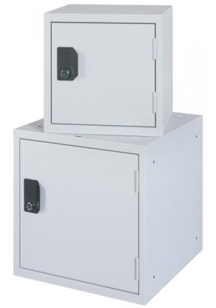 Cube locker 30 of 40 grijs