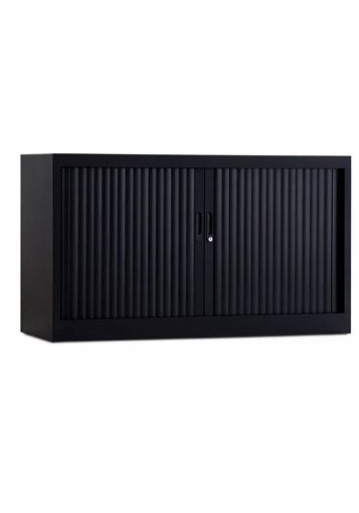 roldeurkast 120-70 cm zwart