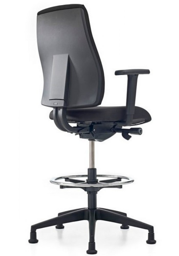 Balie Counterstoel Se7en Comfort LX001 by Interstuhl met wielenVDB Kantoortotaal