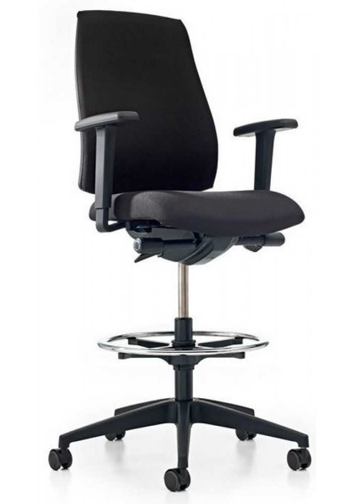 Balie Counterstoel Se7en Comfort LX001 by Interstuhl met wielenVDB Kantoortotaal