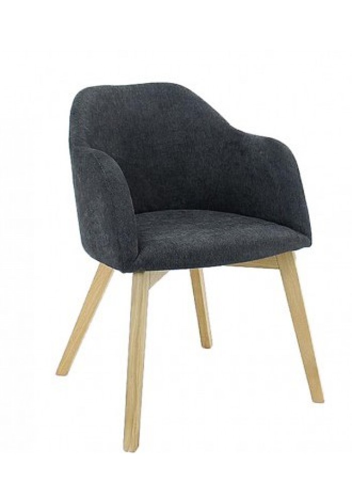Fauteuil Theos antraciet