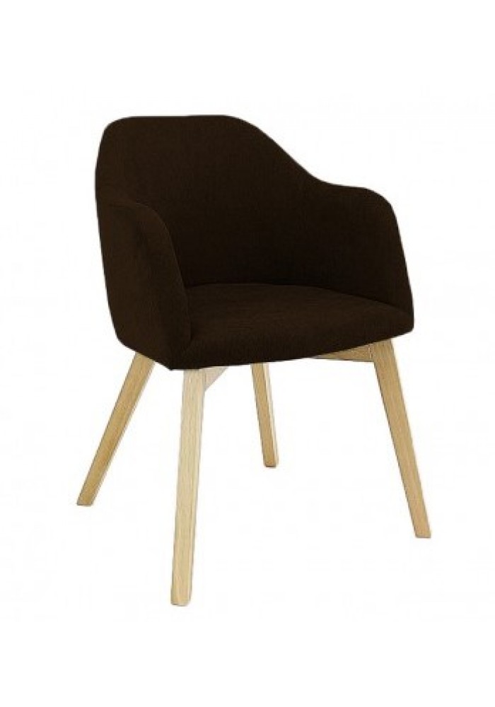 Fauteuil Theos bruin