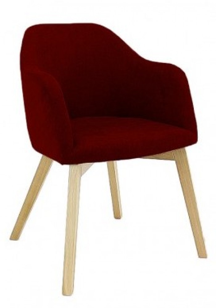 Fauteuil Theos cherry
