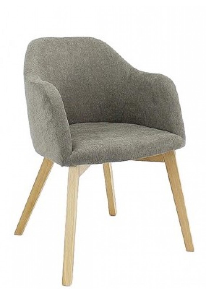 Fauteuil Theos taupe