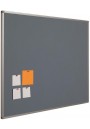 Prikbord bulletin 60 x 90 cm antraciet