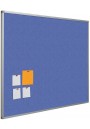 Prikbord bulletin 60 x 90 cm blauw