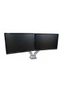 Monitorarm Devon dubbel zwart