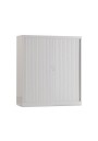 Roldeurkast 1350 x 1200 x 430mm aluminium inclusief 2 legborden