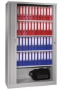 Legbord voor roldeurkast 80 breed zwart/aluminium/wit