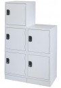 Cube locker grijs 38.1 x 38.1 x 38.1
