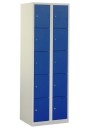 Lockerkast met 10 deuren grijs blauw