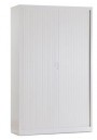 Roldeurkast/Archiefkast 1980 x 1200 x 430 mm Wit inclusief 4 legborden