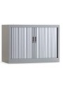 Roldeurkast 690 x 1200 x 430 mm aluminium inclusief 1 legbord