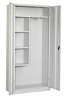 Bezemkast schoonmaakkast grijs (RAL 7035) 180x80 x 42|VDB Kantoortotaal