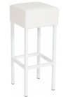 Barkruk Cube Wit Wit|VDB Kantoortotaal