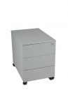 Rolblok 3 laden 55 x 40 x 60 in de kleur Grijs, Zwart, Aluminium of Wit|VDB Kantoortotaal
