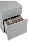 Rolblok 2 laden 55 x 39 x 60 in de kleur Grijs, Zwart, Aluminium of Wit|VDB Kantoortotaal