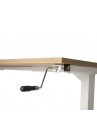 VDB traploos verstelbaar bureautafel dmv slinger 120 x80|VDB Kantoortotaal