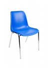 Kantinestoel Helene Blauw|VDB Kantoortotaal