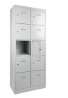 Lockerkast SHC 10 deurs lockers grijs|VDB Kantoortotaal  