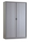 Roldeurkast/Archiefkast Aluminium 1950 x 1200 x 450 incl 4 legborden|VDB Kantoortotaal